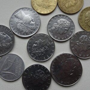 Old Italian Coins